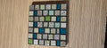 Dessous de plat mosaique verte et argenté