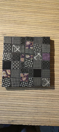 Dessous de plat mosaique violet et noir